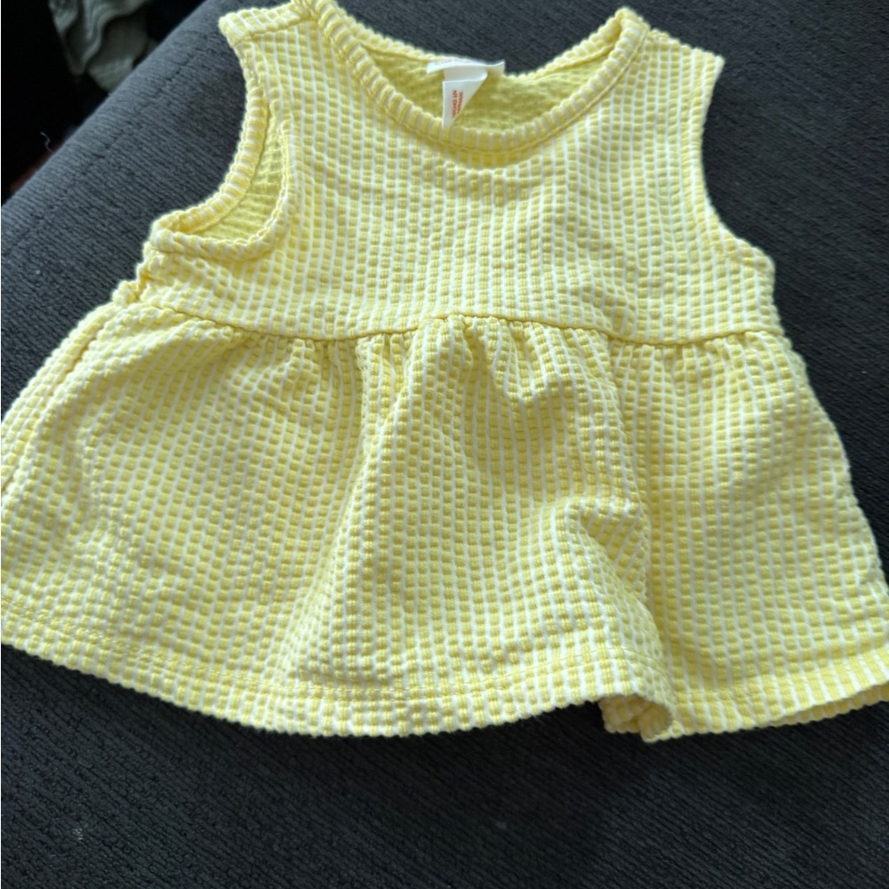 Cat & Jack Yellow Baby Top